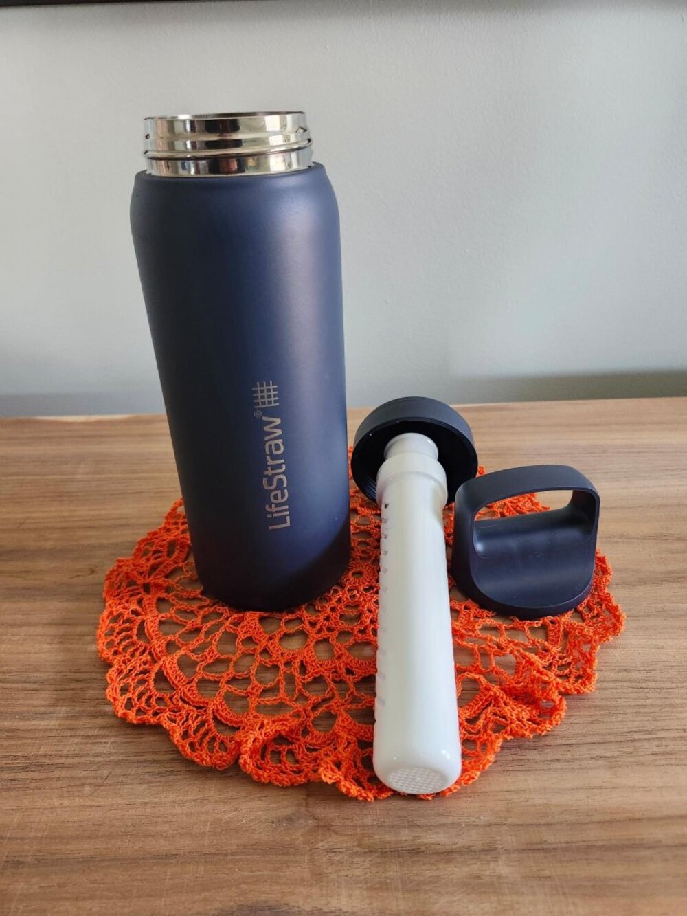 LifeStraw Go Series Stainless Steel 24 oz Water Bottle